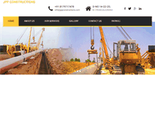 Tablet Screenshot of jppconstructions.com